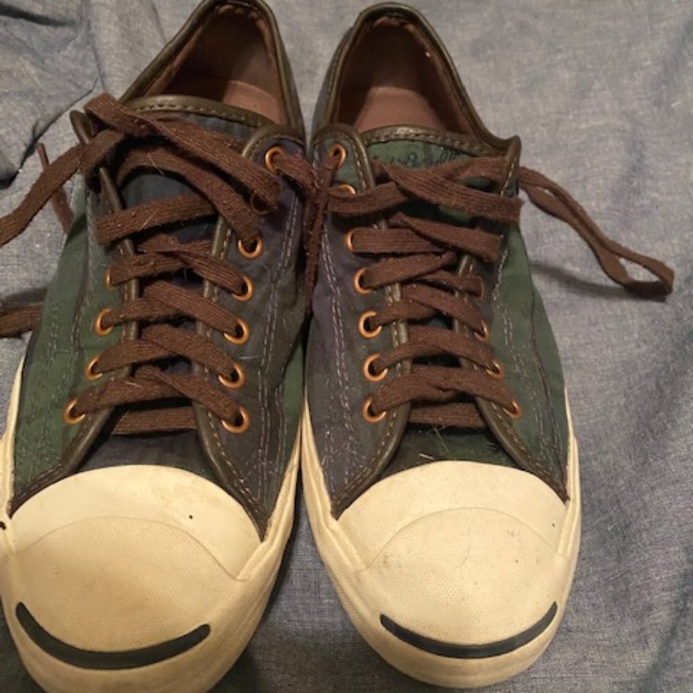 Converse Plaid Jack Purcell's men's 10